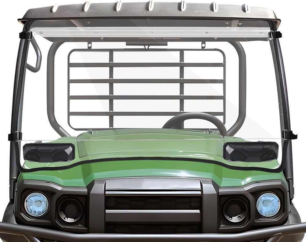 Front Window Scratch Resistant for Kawasaki Mule SX 2017+ Vented Windshield US