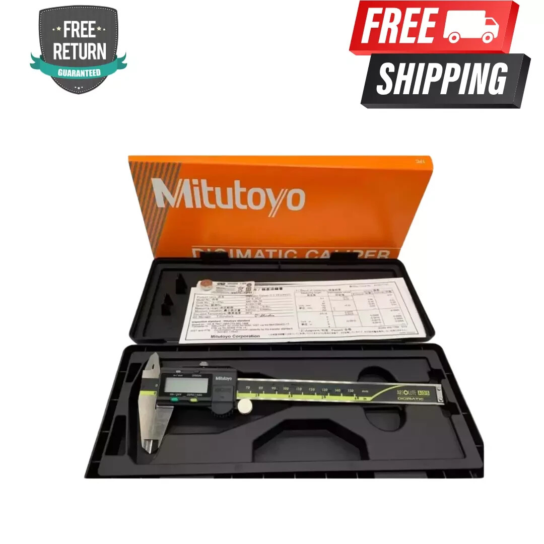 New for Mitutoyo 500-196-30 150mm/6" Absolute Digital Digimatic Caliper