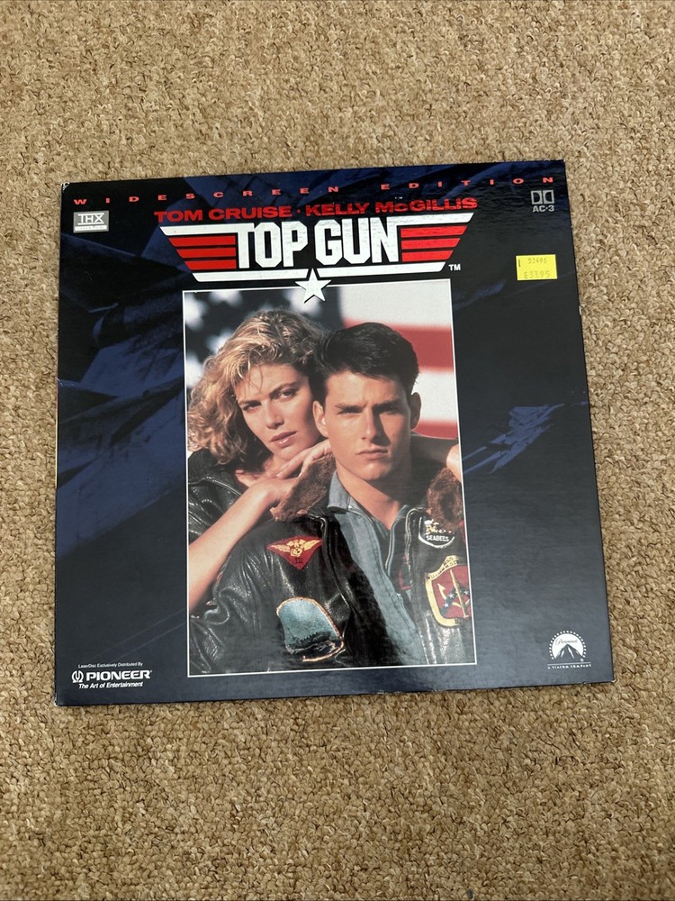 Top Gun (1995) Widescreen Laserdisc