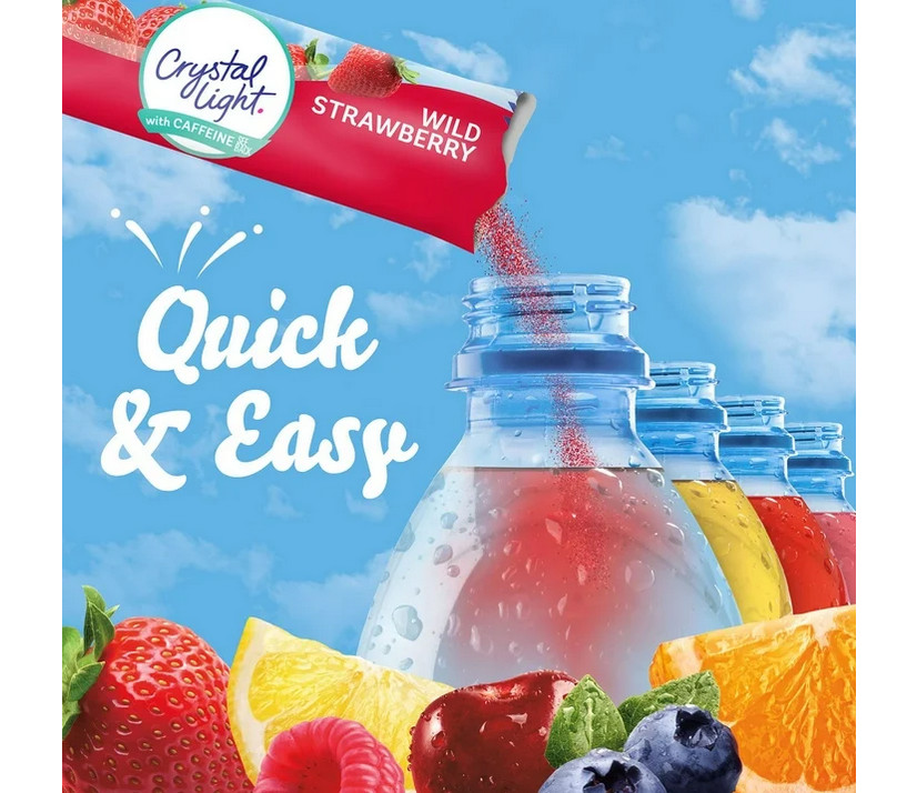 Crystal Light Drink Mix Variety Pack 60 Packets Sugar Free