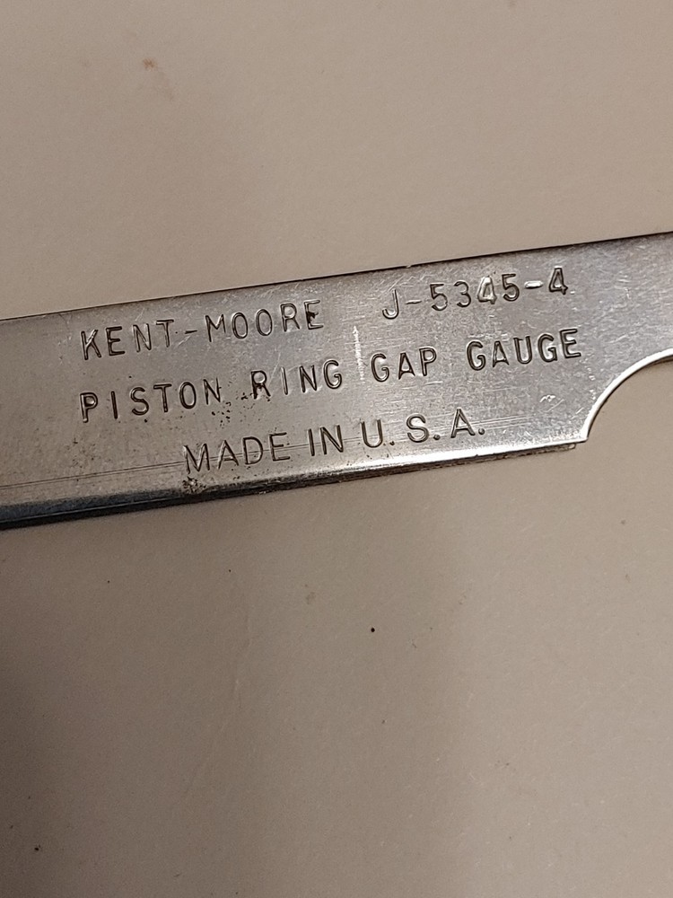 Kent-Moore J-5345-4 Piston Ring Gap Gauge
