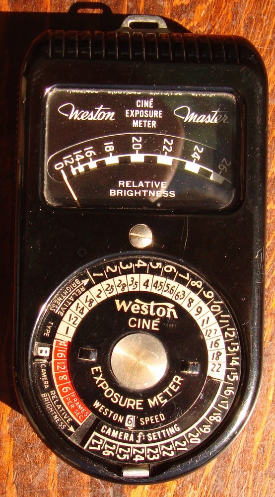 Weston Model 720 Cine Exposure Meter (For Display)