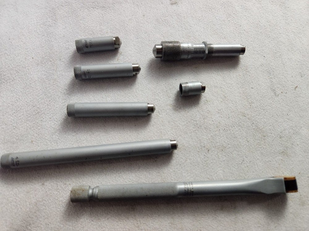 LUFKIN RULE NO 680A Inside Micrometer SET 1.5-8" Complete
