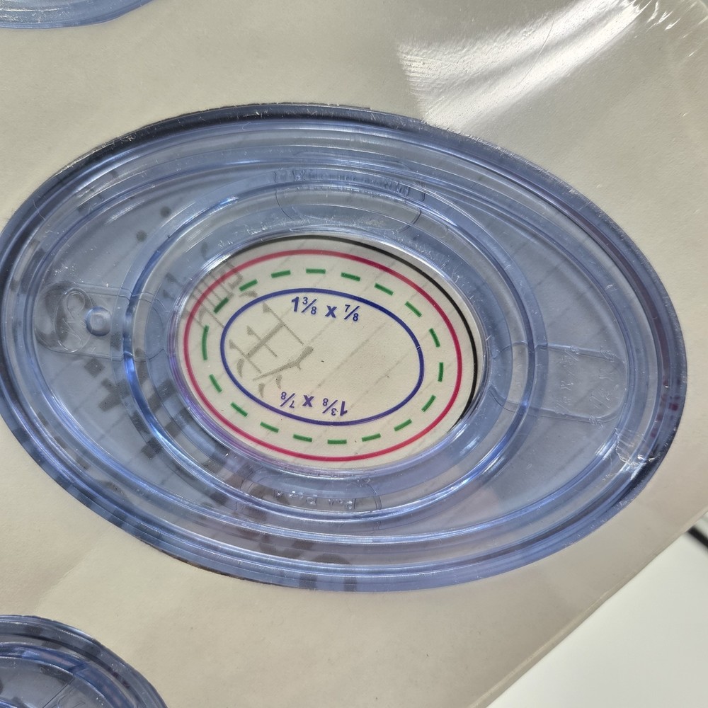 Creative Memories Custom Cutting System Oval Patterns Brand New In Package