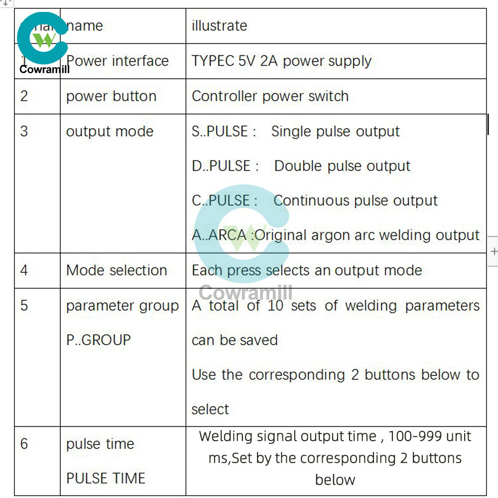 Argon Arc Welding Retrofit Cold Welder Controller Machine Pulse Control Module
