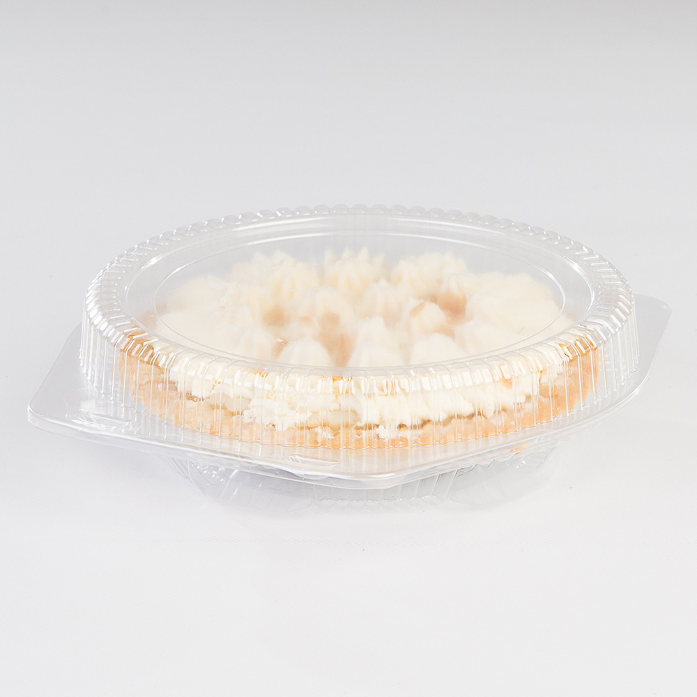 DFI LBH-992 9" High Dome Pie Container with Hinged Lid, Clear | 100/Case