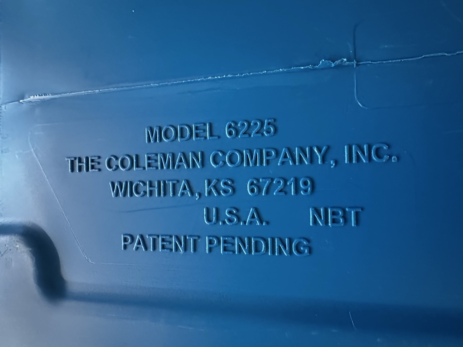 Coleman PARTY STACKER COOLER Model 6225 BLUE 24 Can Stackable Chest DISCONTINUED