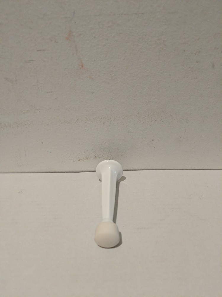BRAINERD SOLID DOOR STOP WHITE - (1) DOOR STOP 🆕