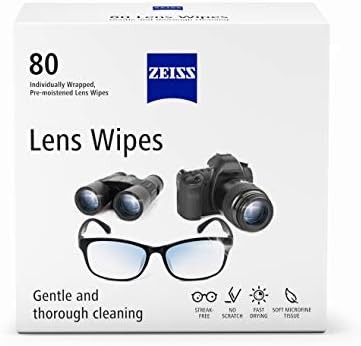 Pre-Moistened Lens Cleaning Wipes 80 Count