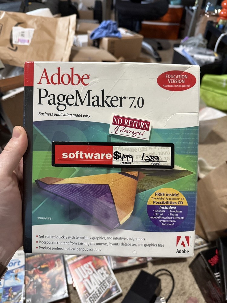 Adobe PageMaker 7.0 Education Version for Windows