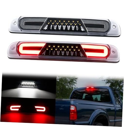 F1 Style Strobe LED 3rd Third Brake Light (1999-2016)-White Clear Len-B Model