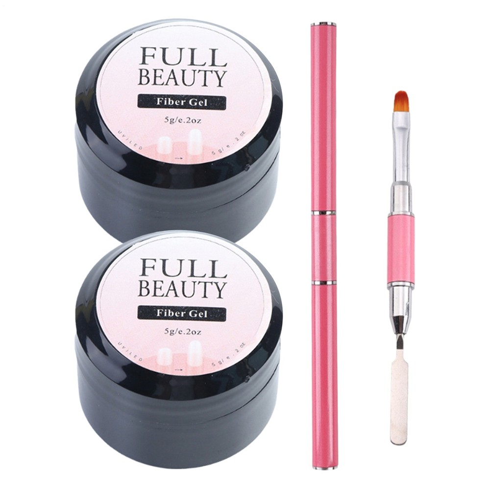 Nail Repair Glue Kit Clear Crystal For Broken Cracked Split Weak Nails