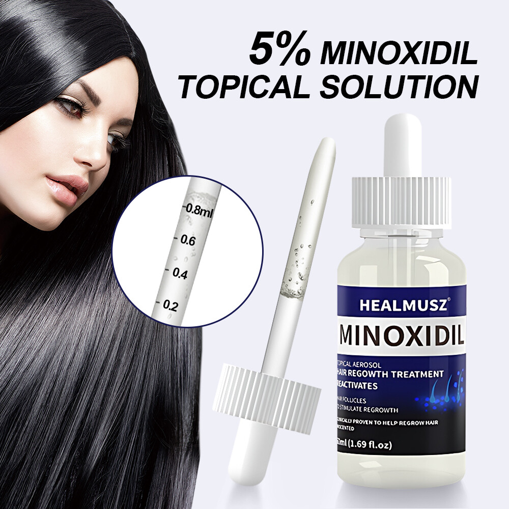 6 Pack Minoxidil 5% Extra Strength Men Hair Regrowth Treatment 6 Month Supply