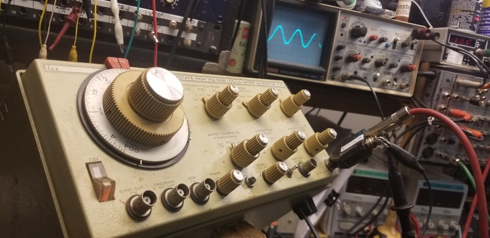 Interstate F47 Sweep Function Generator High Voltage Log/Lin Free Shipping