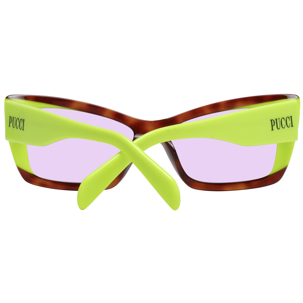 Emilio Pucci Sunglasses EP0205 53Y Multicolour Rectangular Purple 54mm
