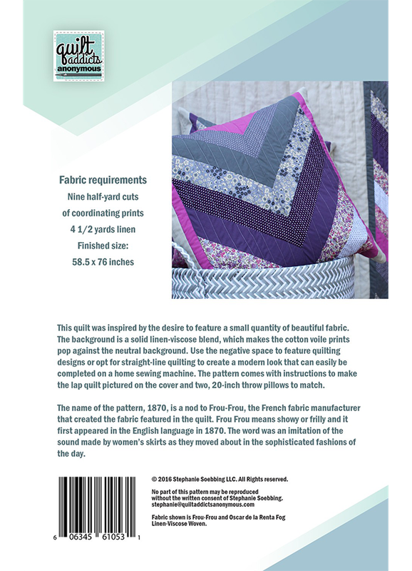 1870 - Quilt Pattern by Quilt Addicts Anonymous