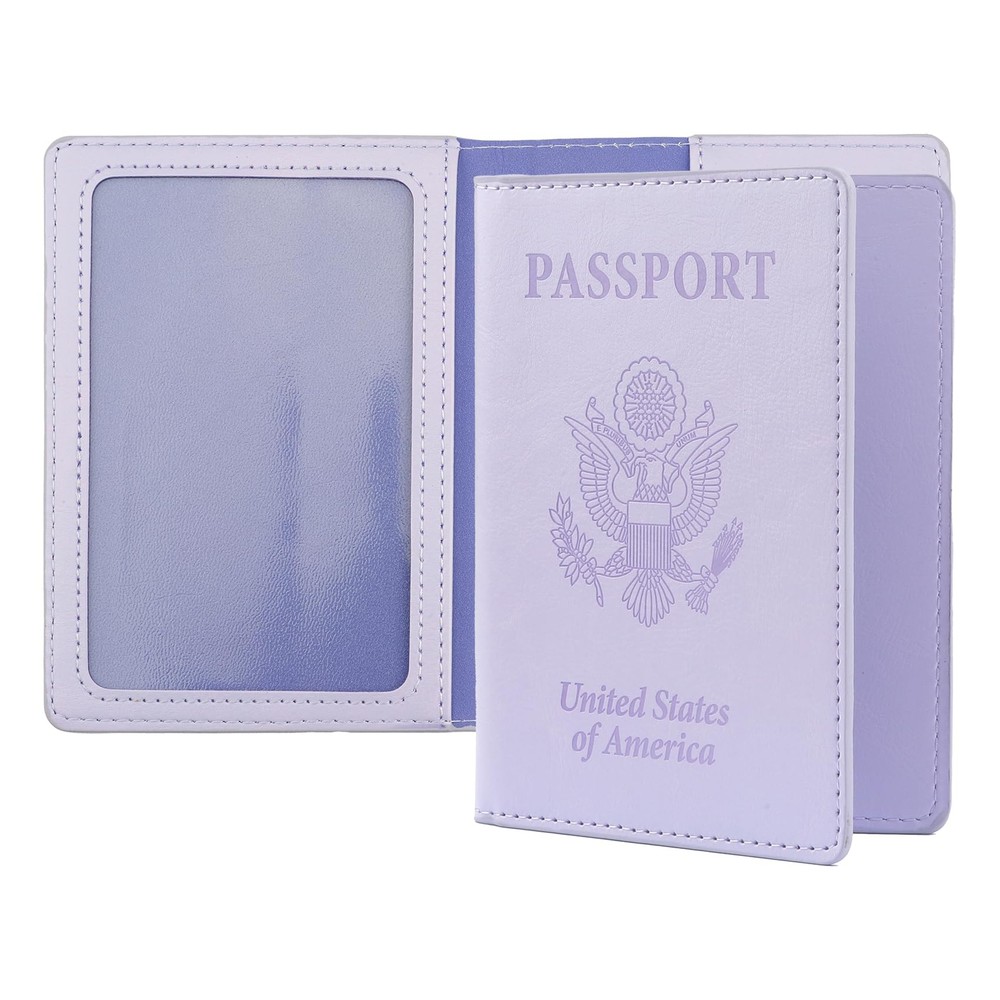 Funda combinada para pasaporte y tarjeta de vacunación
