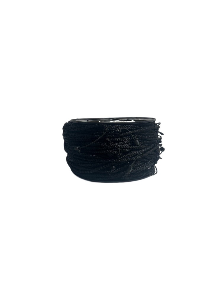 #8 Solid Braid Stealth Trotline 150′ with 3/16 Snoods 6′ Spacing