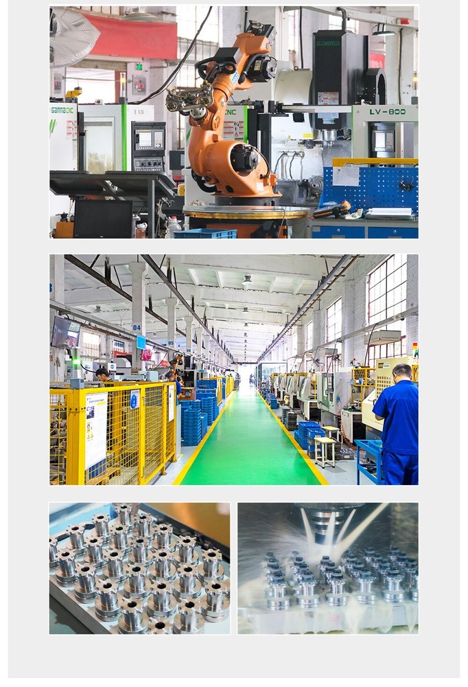 BT40-60° OTT Internal Thread Pull Claw 4 Petal Clamp Pull Claw for CNC Machine