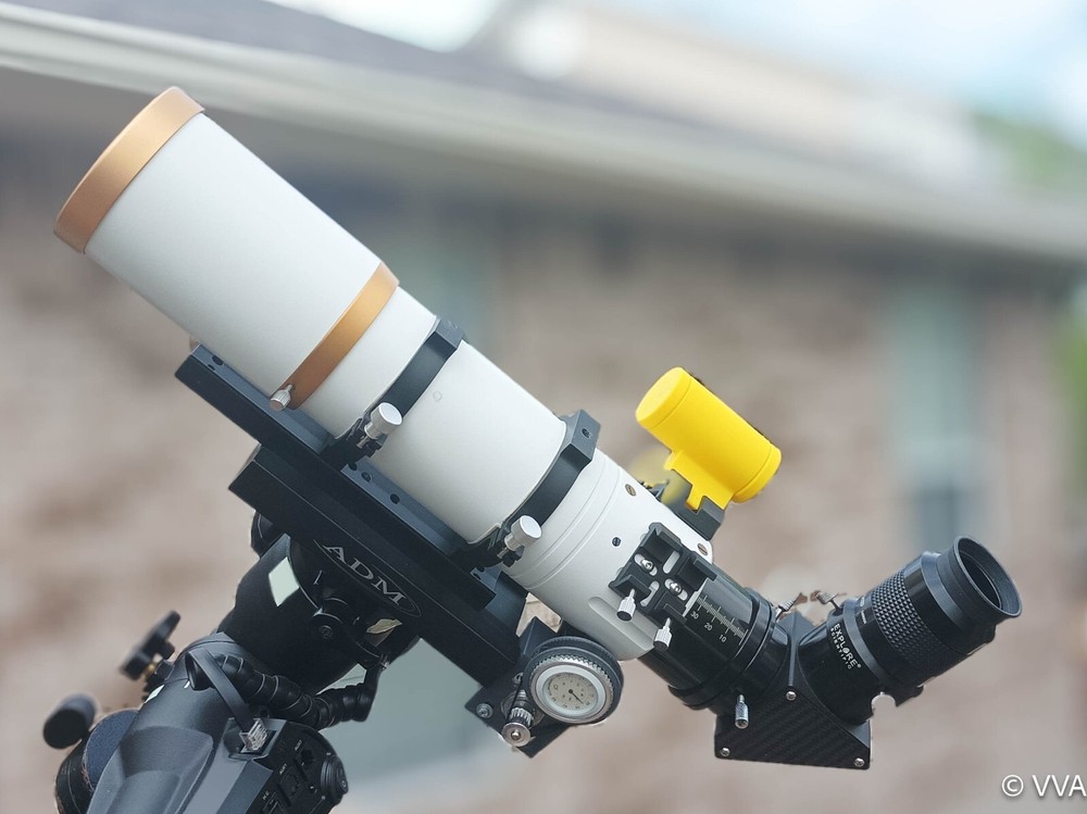 Telescope Safe Solar Finder Adjustable. Small Vixen Type Dovetail.
