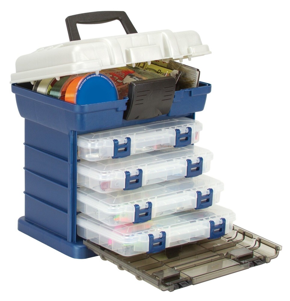 Plano 4-By Rack System Fishing Tackle Storage Box