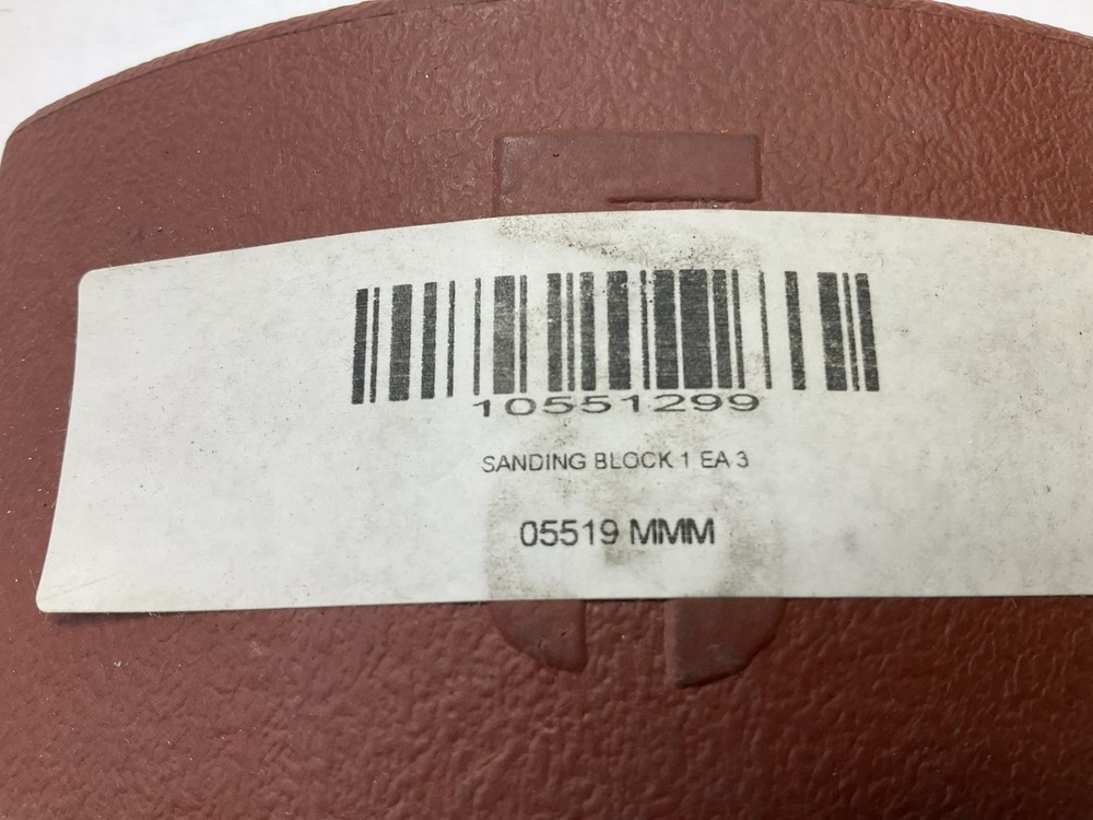 3M 5519 Rubber Sanding Block 05519