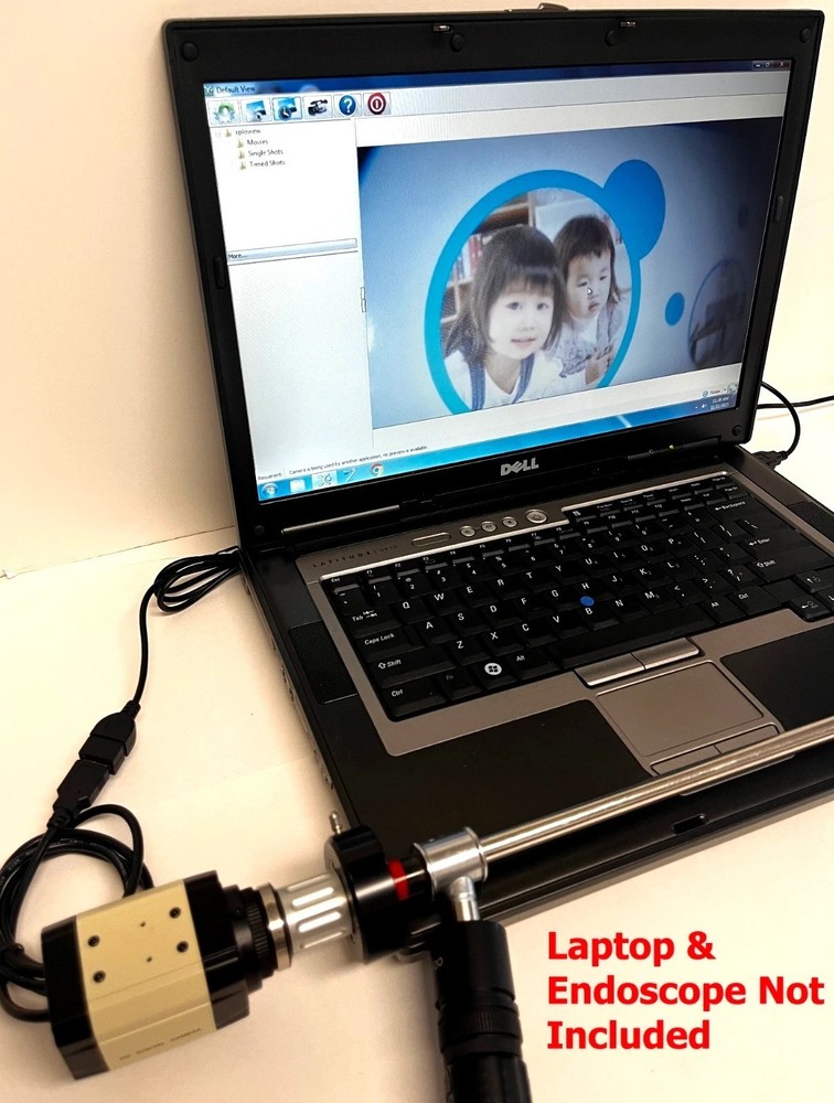 Rigid Endoscope Laparoscope HD USB Camera Head+Coupler+Light Source for Arthrex