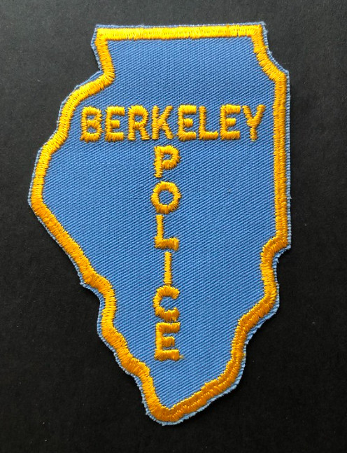 Berkeley Illinois IL Police Sheriff Patch