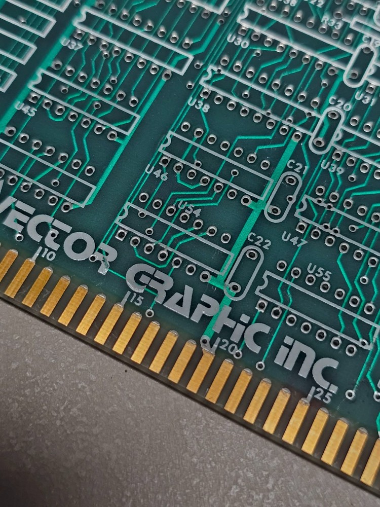 New Old Stock Vector Graphic Inc. Dual-Mode Floppy & Hard Disk Controller Board