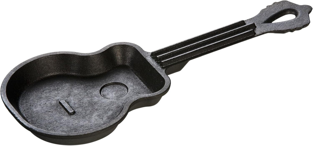 Guitar Mini Skillet, Black, 10.75-Inch