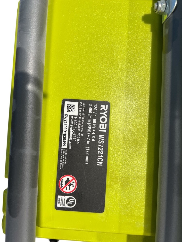 RYOBI TOOLS WS722 (SBP008335)