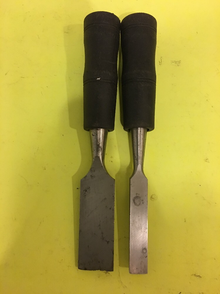 Set Of Two Toolbasix Woodworking Chisel Set 1" / 1/2"