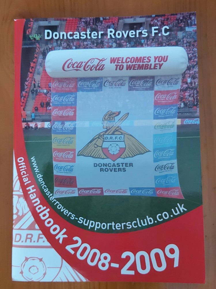 Doncaster Rovers Supporters Club Handbook 2008-2009