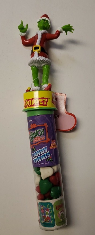 Vintage Flix Push Puppet The Grinch