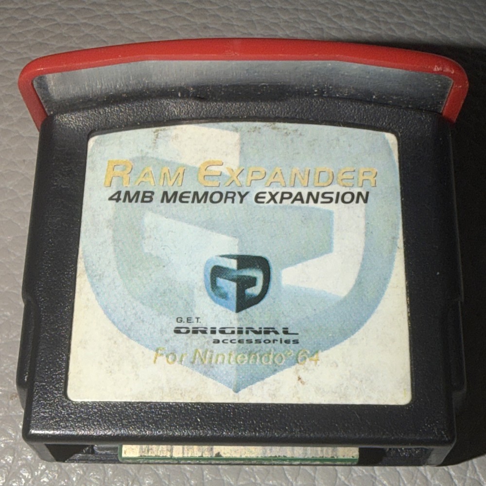 Nintendo 64 Ram Expander 4MB Memory N64 Expansion Pak Tested Working