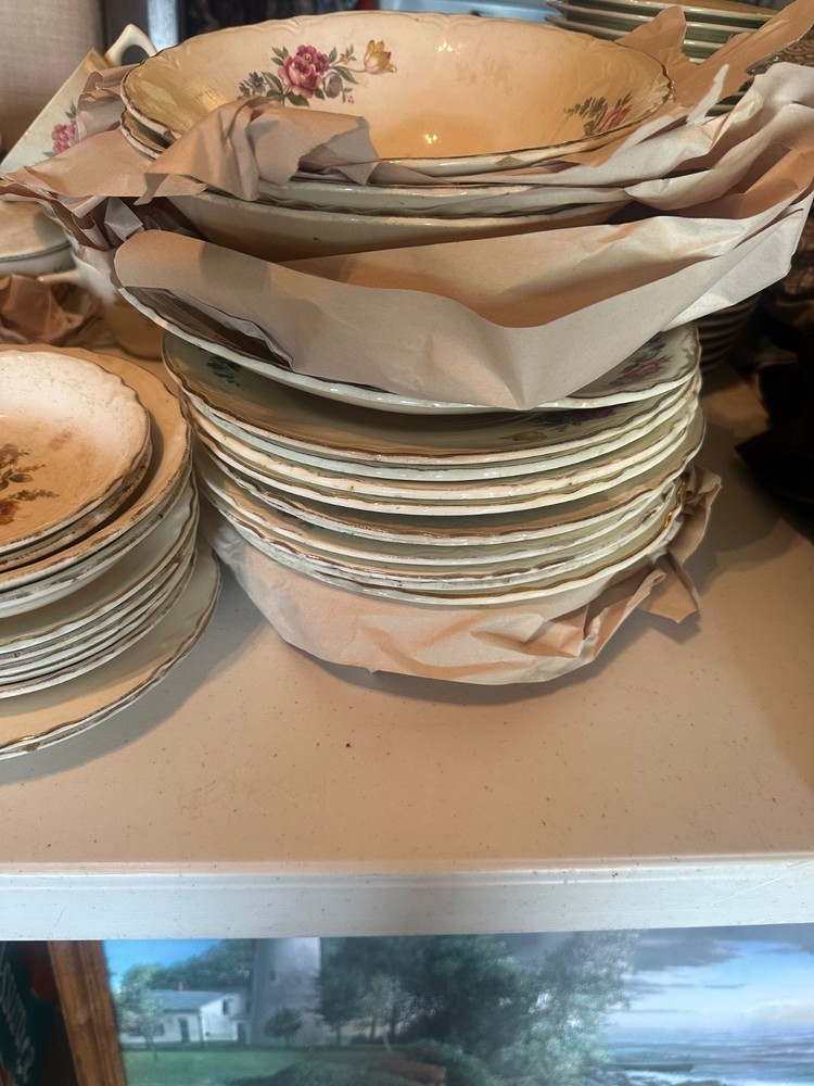 vintage dishes sets dinnerware
