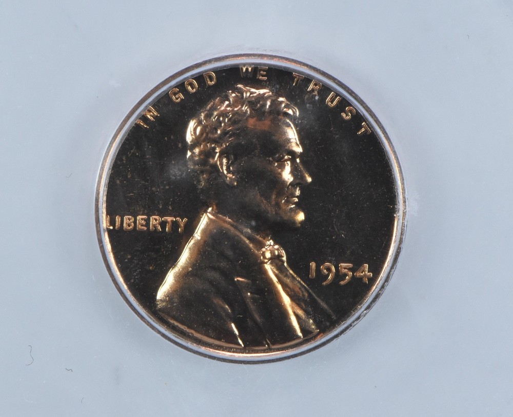 1954 Lincoln Wheat Cent PR67 RD ICG