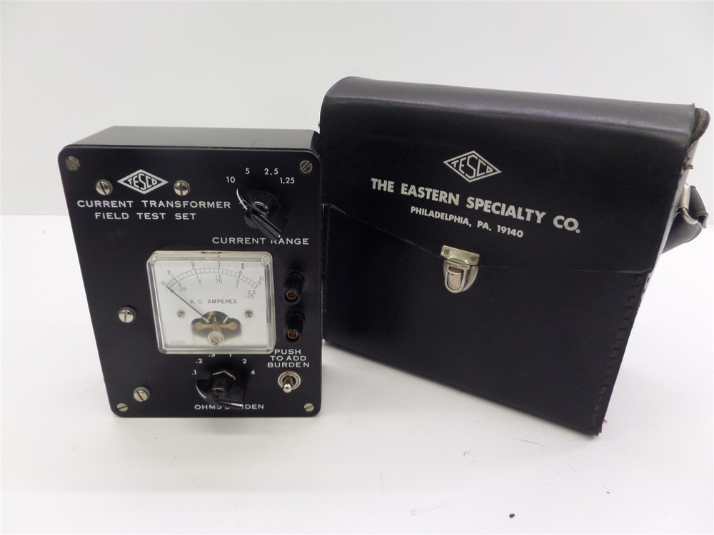 TESCO 1043 Current Transformer Field Test Set with Case