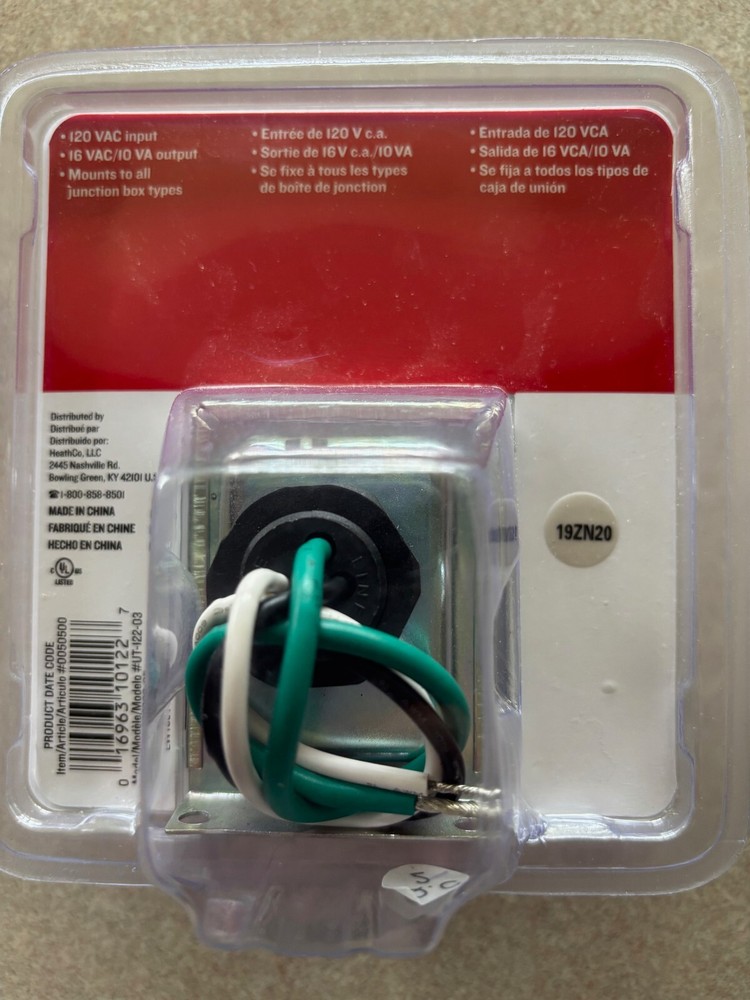 Utilitech Doorbell Transformer