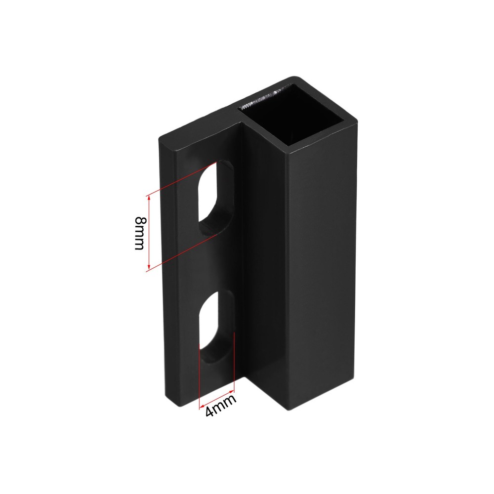 Wired Door Contact Sensor NO NC Type Surface Mount Magnetic Reed Switch Black
