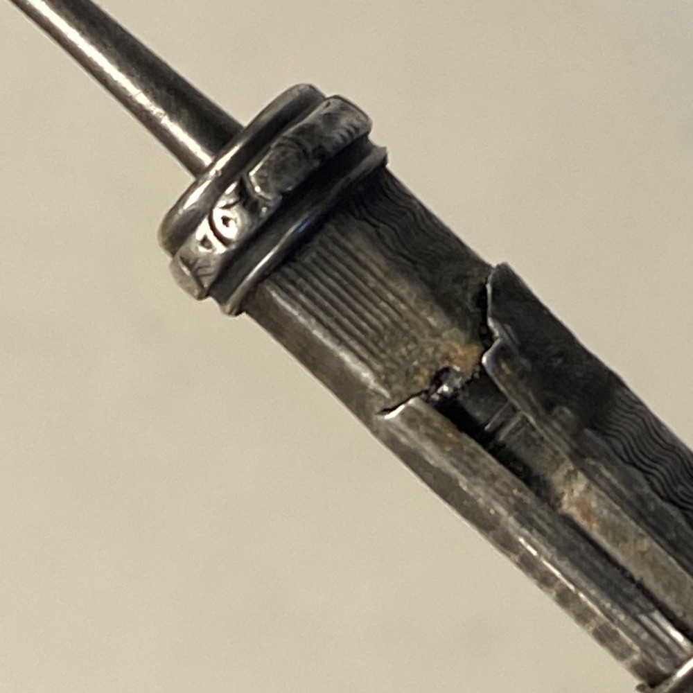 Antique Victorian Telescoping Mechanical Pencil READ