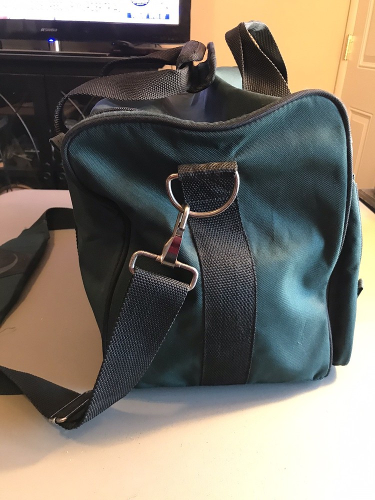 Ebonite "Double Ball" Bowling Ball Bag - Very Good Condition