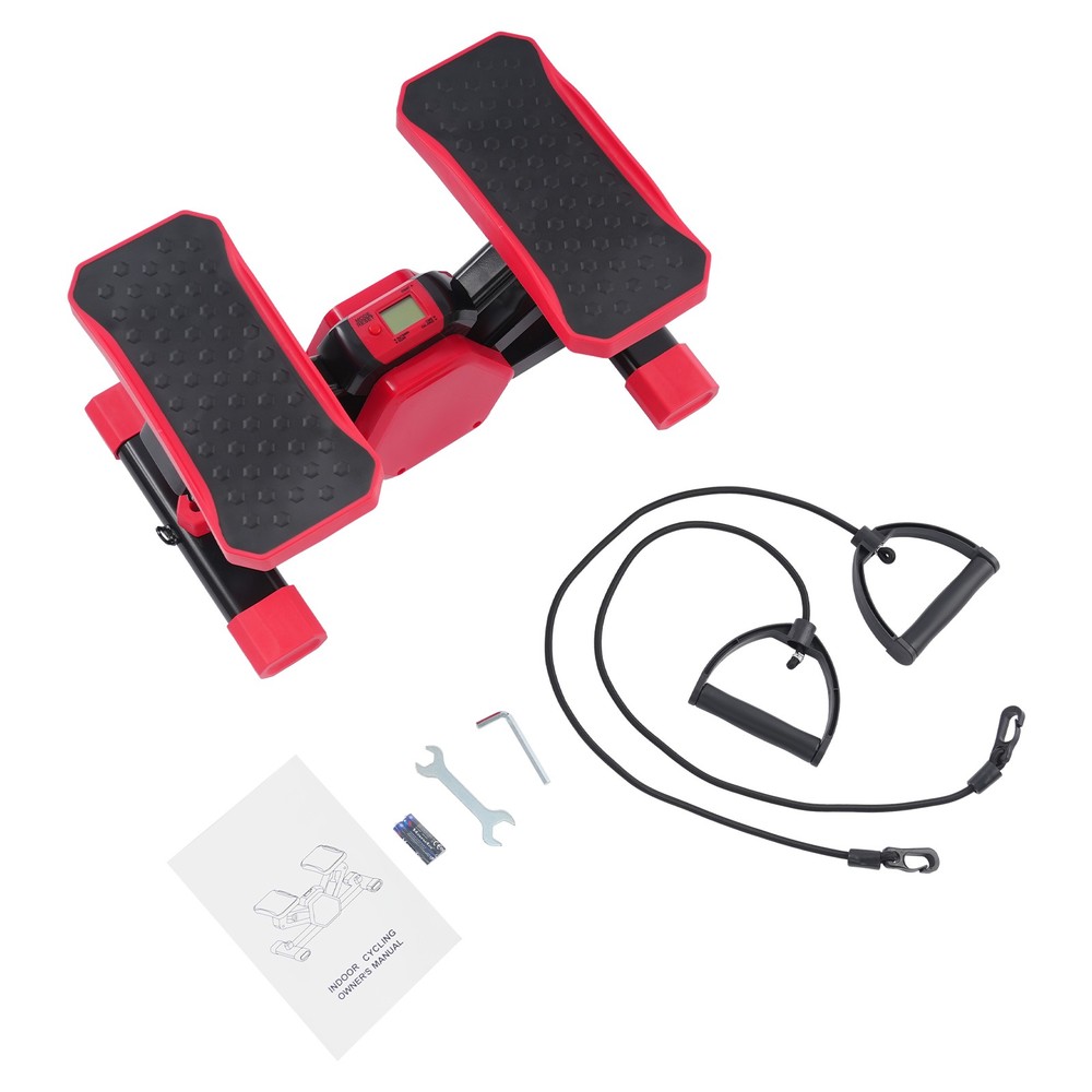Mini Stepper with Pull Ropes Steppers for Exercise Portable for Home Workout