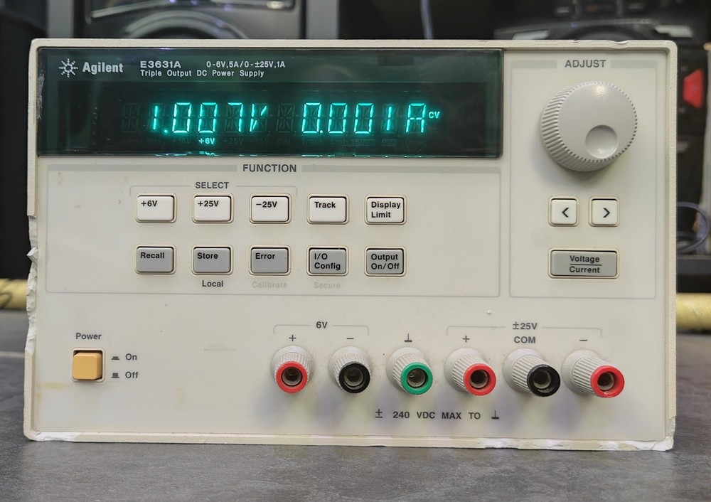 Agilent E3631A Triple Output Power Supply