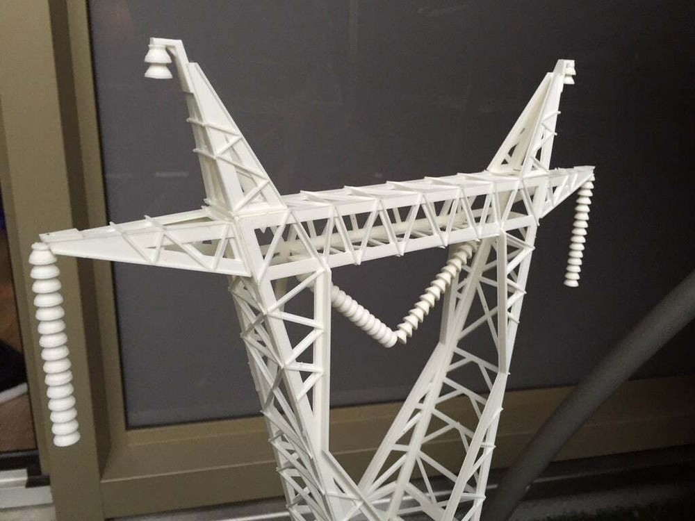 3D Printed Transmission Tower