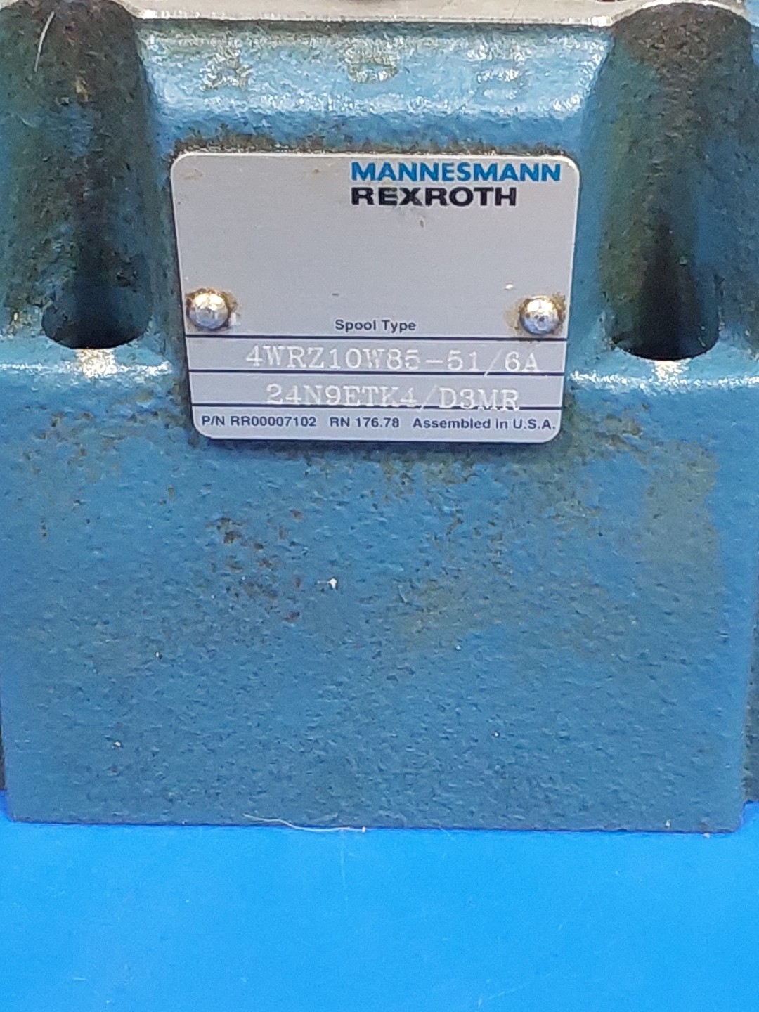 REXROTH 4WRZ10W185-51/6A24N9ETK4/D3MR Hydraulic Proportional Directional