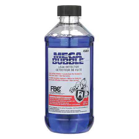Hercules 45801 Leak Detector, Blue, Liquid, 8 Oz.