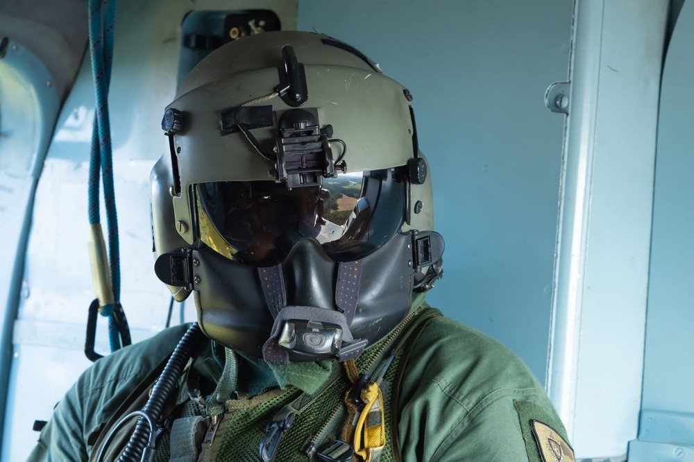 CzAF Czech air force helicopter doorgunner tab & patch