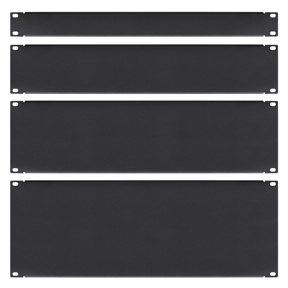 1U-4U Vented/Unvented Blank Rack Mount Panel Spacer 19"Network Server Cabinet