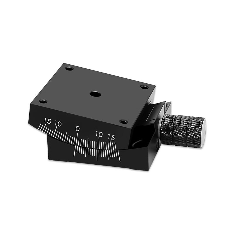 Arc Goniometer Tilt Table with Manual Slide Frame, Precision Angle Stage